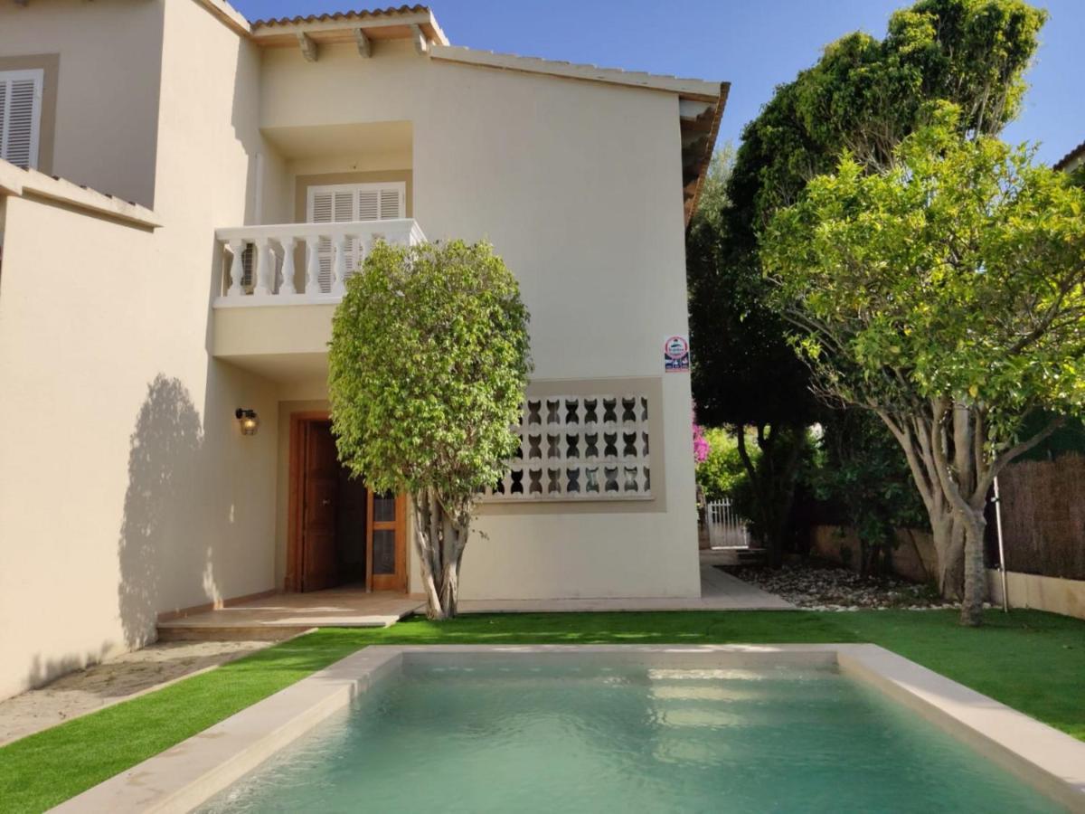 Villa Eden Alcudia, Near The Beach With Pool Exterior foto